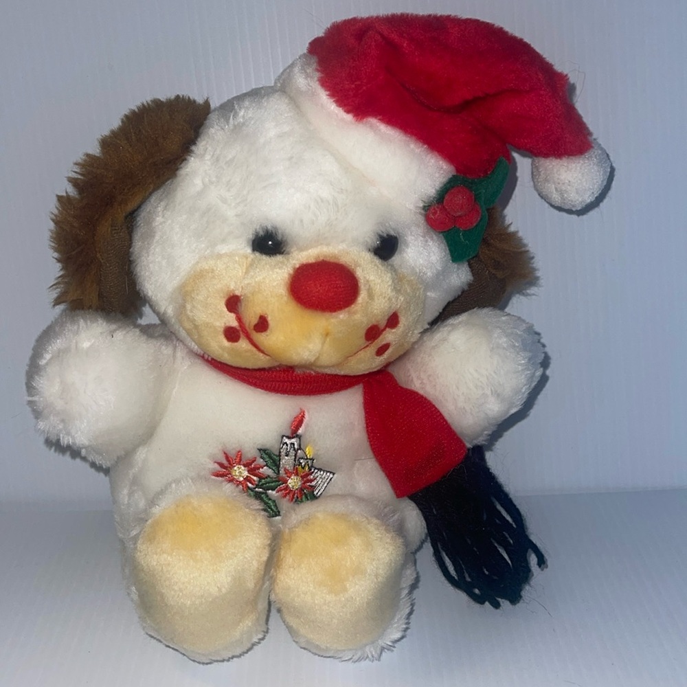 Fun world Christmas puppy plush